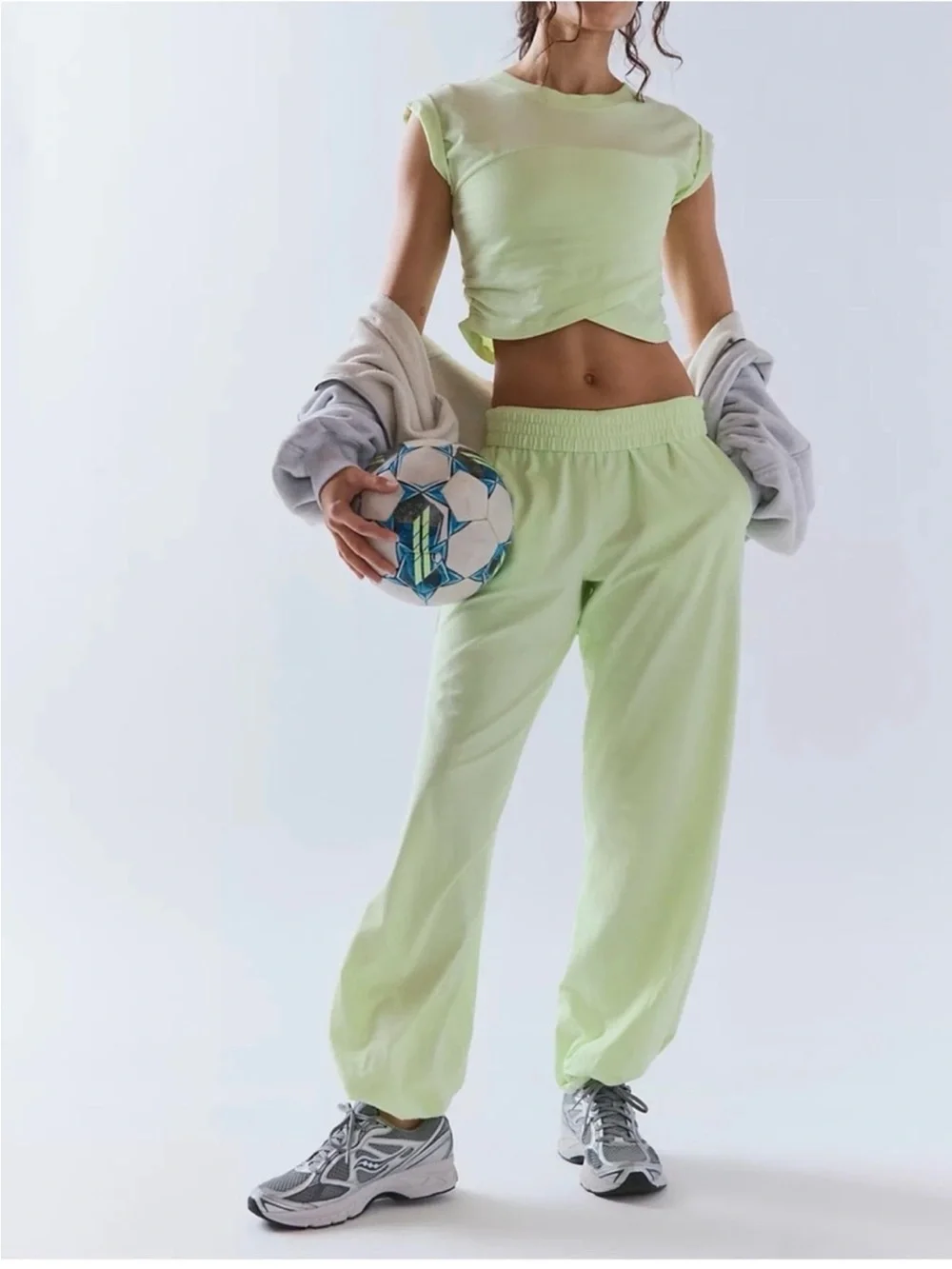 Free People Hot Shot Set- Whipped Lime